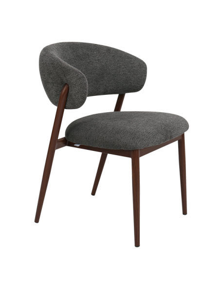 Трапезен стол OMA - сив 97 WAL