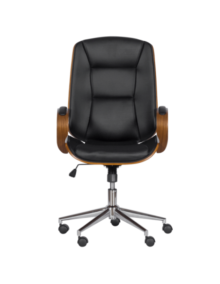 Президентски офис стол Carmen 6406 - орех-черен