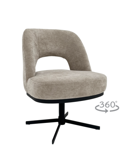 Трапезен стол POLVA - бежов 171