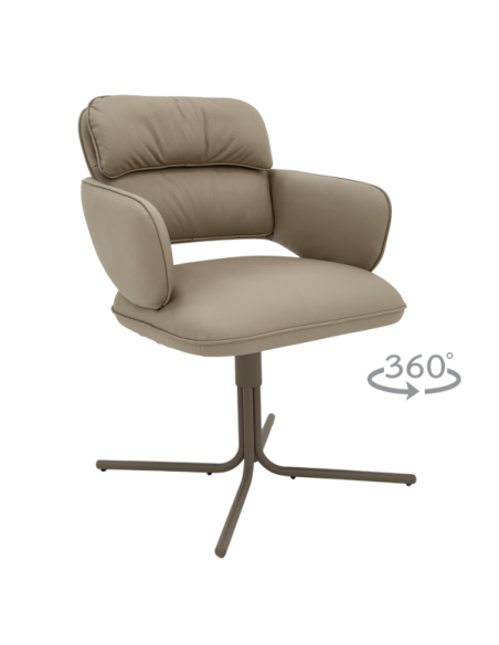 Трапезен стол RAKVERE 5 - бежов 05