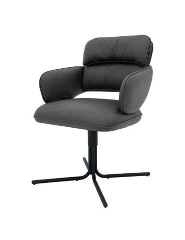 Трапезен стол RAKVERE - тъмносив 11