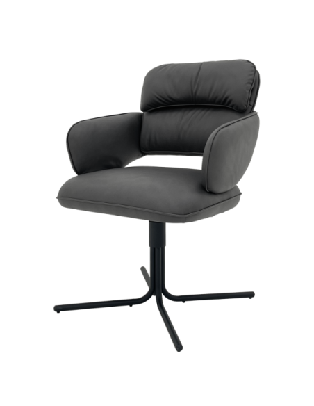 Трапезен стол RAKVERE - тъмносив 11