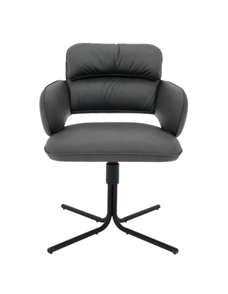 Трапезен стол RAKVERE - тъмносив 11