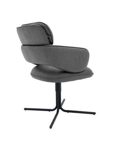 Трапезен стол RAKVERE - тъмносив 11