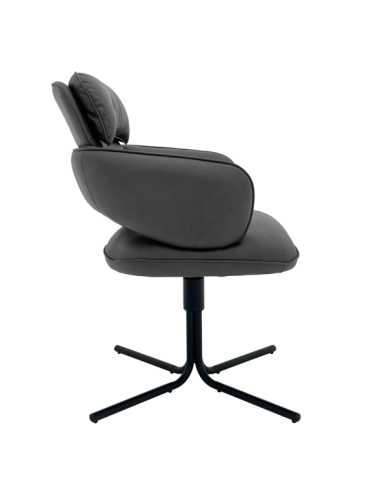 Трапезен стол RAKVERE - тъмносив 11