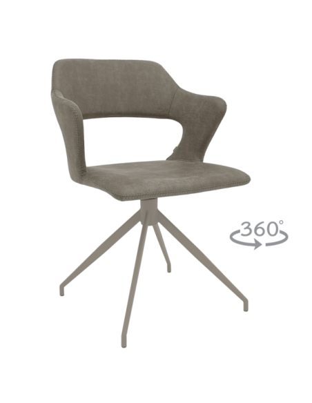 Трапезен стол RAPLA 1 - сив 108