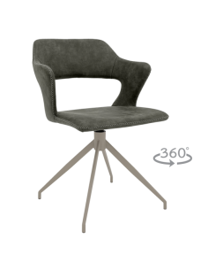 Трапезен стол RAPLA 1 - тъмносив 09