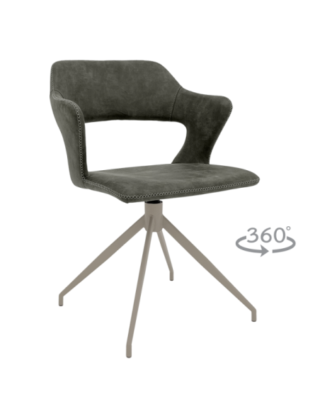 Трапезен стол RAPLA 1 - тъмносив 09