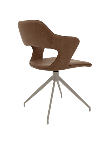 Трапезен стол RAPLA 1 - кафяв 16