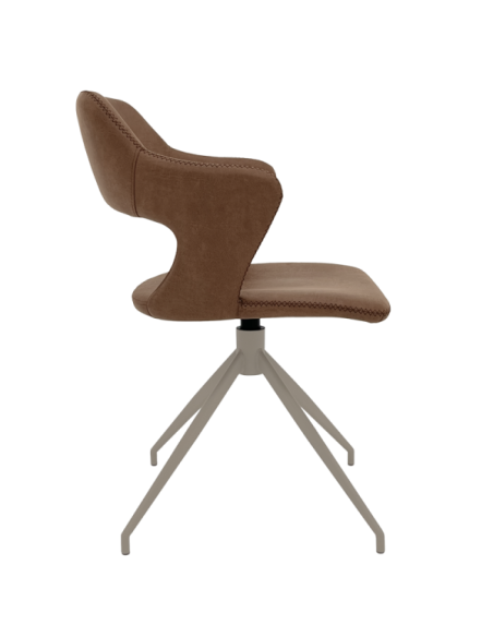 Трапезен стол RAPLA 1 - кафяв 16