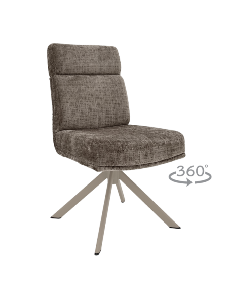 Трапезен стол TURI - бежов 24