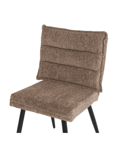 Трапезен стол IKSAN - кафяв R38