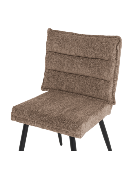 Трапезен стол IKSAN - кафяв R38