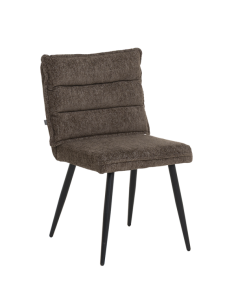 Трапезен стол IKSAN - тъмнокафяв R45