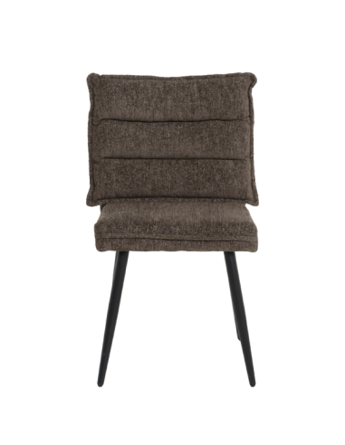 Трапезен стол IKSAN - тъмнокафяв R45