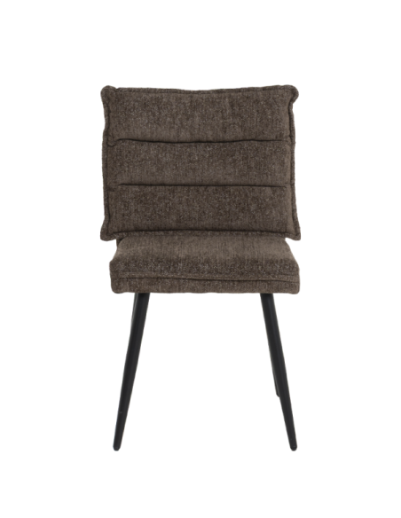 Трапезен стол IKSAN - тъмнокафяв R45