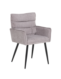 Трапезен стол с подлакътници IKSAN - бежов R91