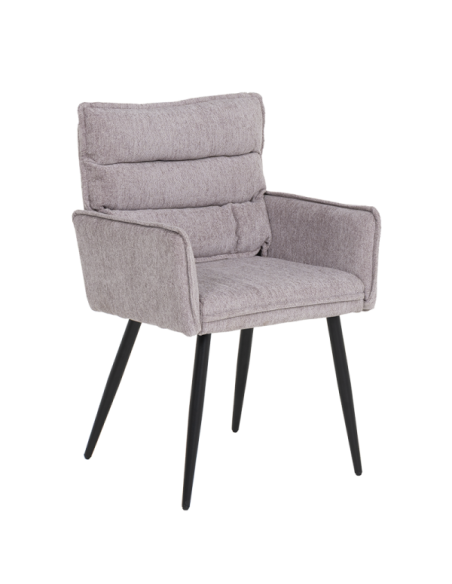 Трапезен стол с подлакътници IKSAN - бежов R91