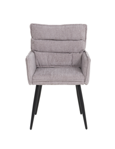 Трапезен стол с подлакътници IKSAN - бежов R91 2