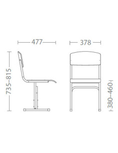 Регулируем ученически стол Tina E-274 2