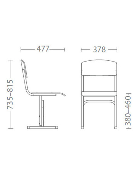 Регулируем ученически стол Tina E-274