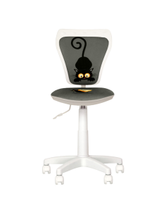 Ministyle White Cat and Mouse 2