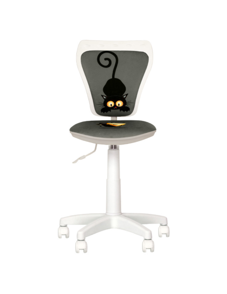 Ministyle White Cat and Mouse