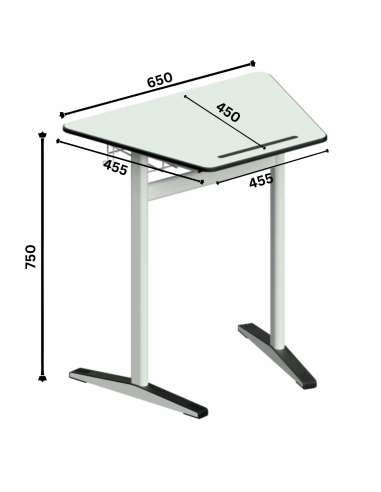 Ученически стол Kori 4L