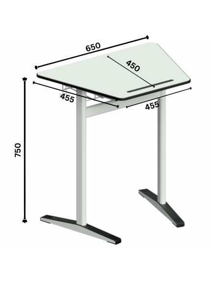 Ученически стол Kori 4L