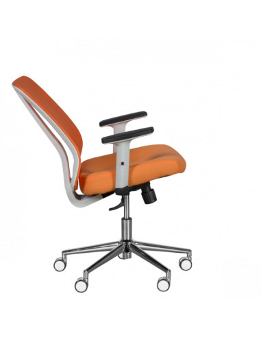 Президентски офис стол LORENA - оранжев