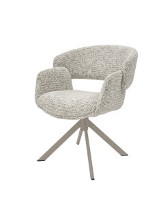 Трапезен стол VORU - бял 29 2