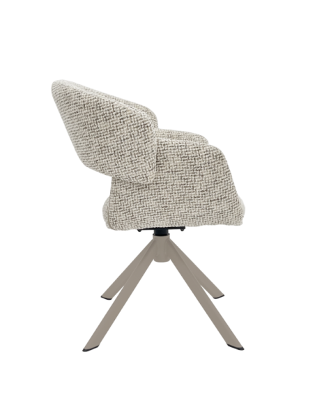 Трапезен стол VORU - бял 29