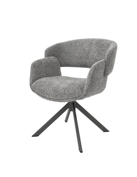 Трапезен стол VORU 8 - сив 44