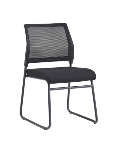 Посетителски стол Carmen 1711 - черен