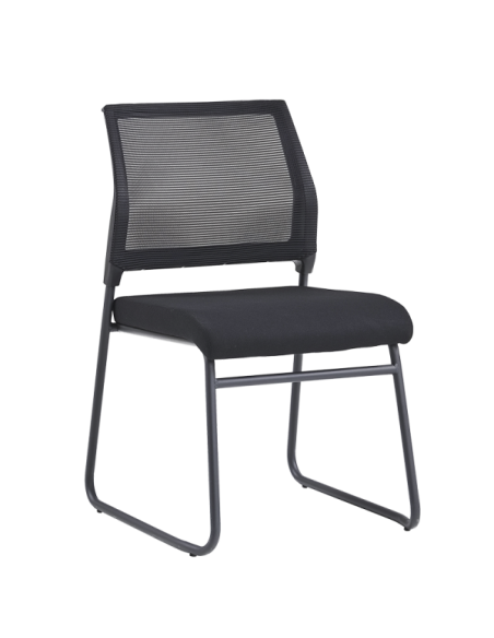 Посетителски стол Carmen 1711 - черен