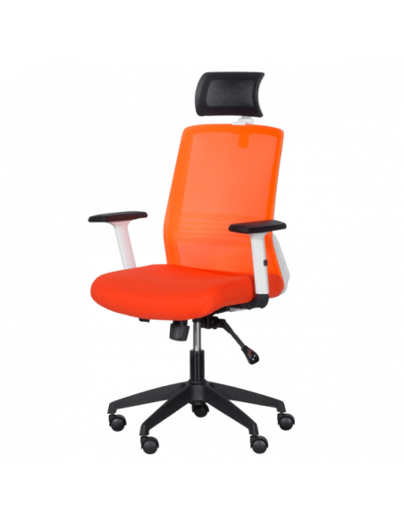 Президентски офис стол Carmen 7523 - оранжев