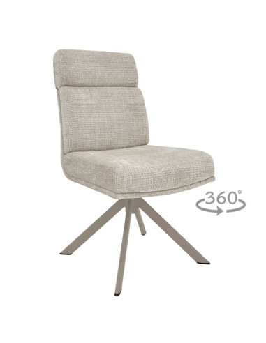 Трапезен стол TURI - крем 02