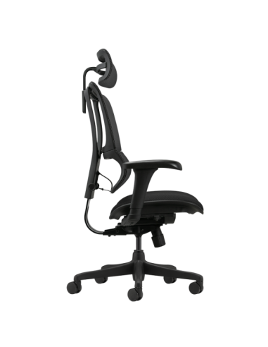 Ергономичен стол ERGOHUMAN IOO BUDGET 2 - черна рамка - черен