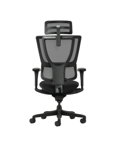 Ергономичен стол ERGOHUMAN IOO BUDGET 2 - черна рамка - черен