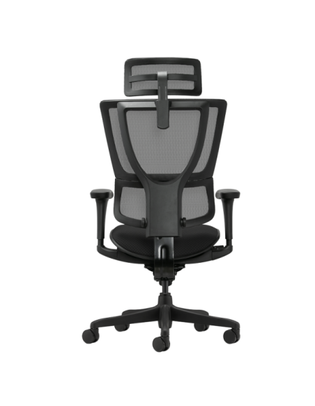 Ергономичен стол ERGOHUMAN IOO BUDGET 2 - черна рамка - черен