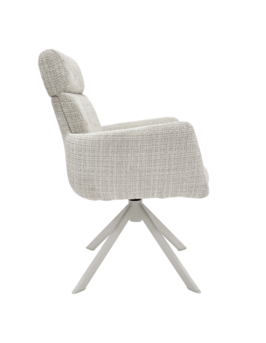 Трапезен стол TORVA 6 - бял 01