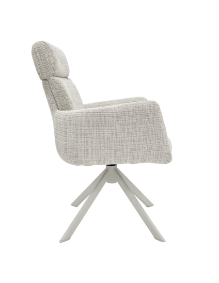 Трапезен стол TORVA 6 - бял 01