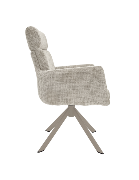 Трапезен стол TORVA - крем 02