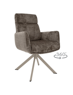 Трапезен стол TORVA - бежов 24