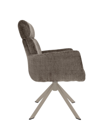 Трапезен стол TORVA - бежов 24