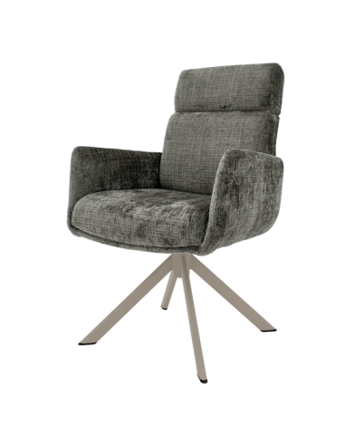 Трапезен стол TORVA - графит 93