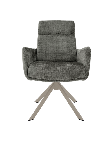 Трапезен стол TORVA - графит 93