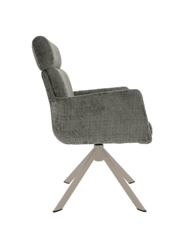 Трапезен стол TORVA - графит 93