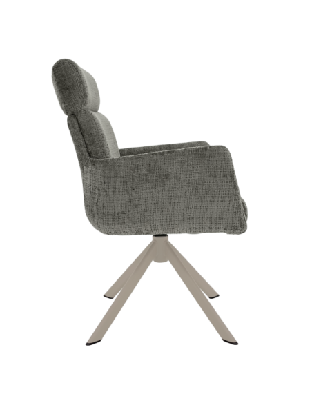 Трапезен стол TORVA - графит 93