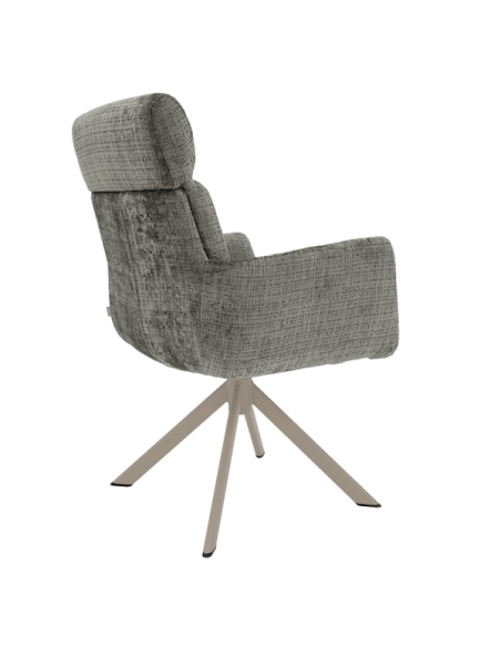 Трапезен стол TORVA - графит 93